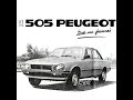 Folleto PEUGEOT 505 CHILE 1982