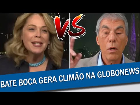 A TENDER ATMOSPHERE AT GLOBONEWS: DEMÉTRIO MAGNOLI CAUSES AND TAKES A REVERSAL FROM JOURNALIST SA...