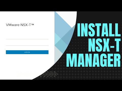 Install NSX-T Manager