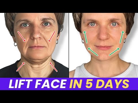 Natural Face Lift at Home | Ultimate Face Yoga Routine 2025