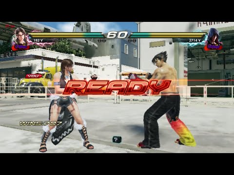 396 Julia Chan ​VS Jin Kazama - Tekken 7 ( Uchiha x24 ) Gameplay PC