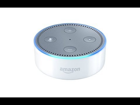 Amazon Echo Dot 2nd Generation Smart speaker with Alexa - White - UNBOXING