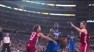 LeBron James, Dwyane Wade, Chris Bosh highlights NBA All Star Game 2010