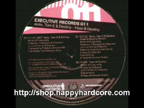 Haze & Destiny - Raw EXE011 Executive Records happy hardcore