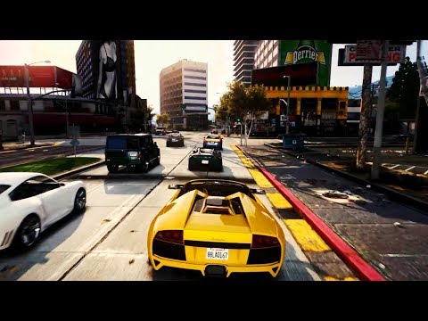 ▶GTA 6 GRAPHICS☆ M.V.G.A☆2018 ULTRA REALISTIC GRAPHICS(GTA 5)!