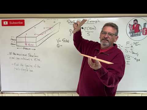 Mechanics of Materials: Lesson 39 - Shear Flow Introduction, Example Problem