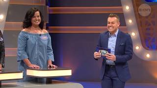 She's from a town called Muff and it broke Grant Denyer!