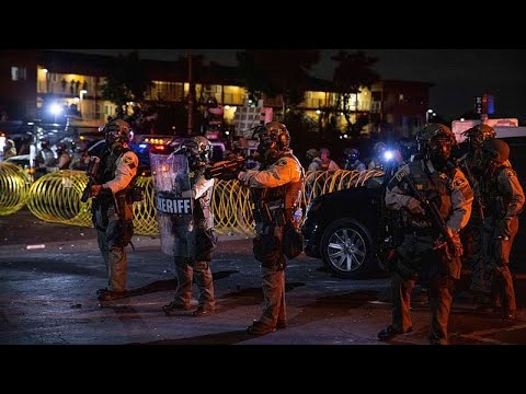 Trump wird die Nationalgarde zur Kontrolle von Demonstranten entsenden