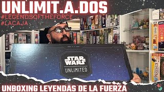 STAR WARS UNLIMITED - LEYENDAS DE LA FUERZA Unboxing