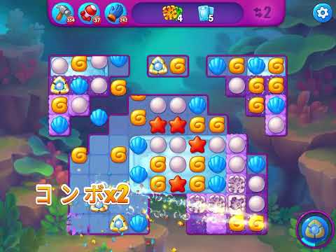 Fishdom Very Hard level 5713 no boosters フィッシュダム ベリーハード [Friend's]