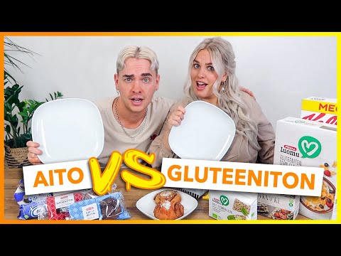 ARVAA AITO VS GLUTEENITON TUOTE - HAASTE!