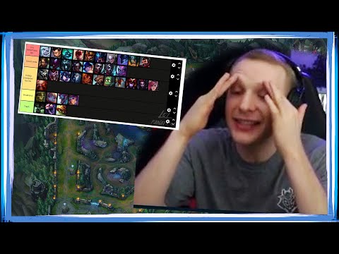 G2 Jankos Reacts to Jungle Tierlist 🤔
