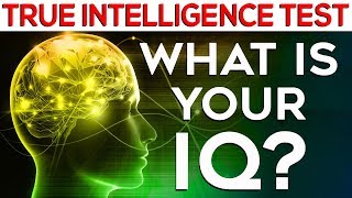 What is your IQ? Test your TRUE intelligence