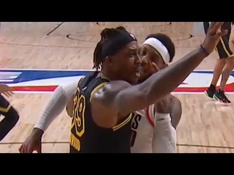 Carmelo Anthony not happy with Dwight Howard | Lakers vs Blazers Game 4