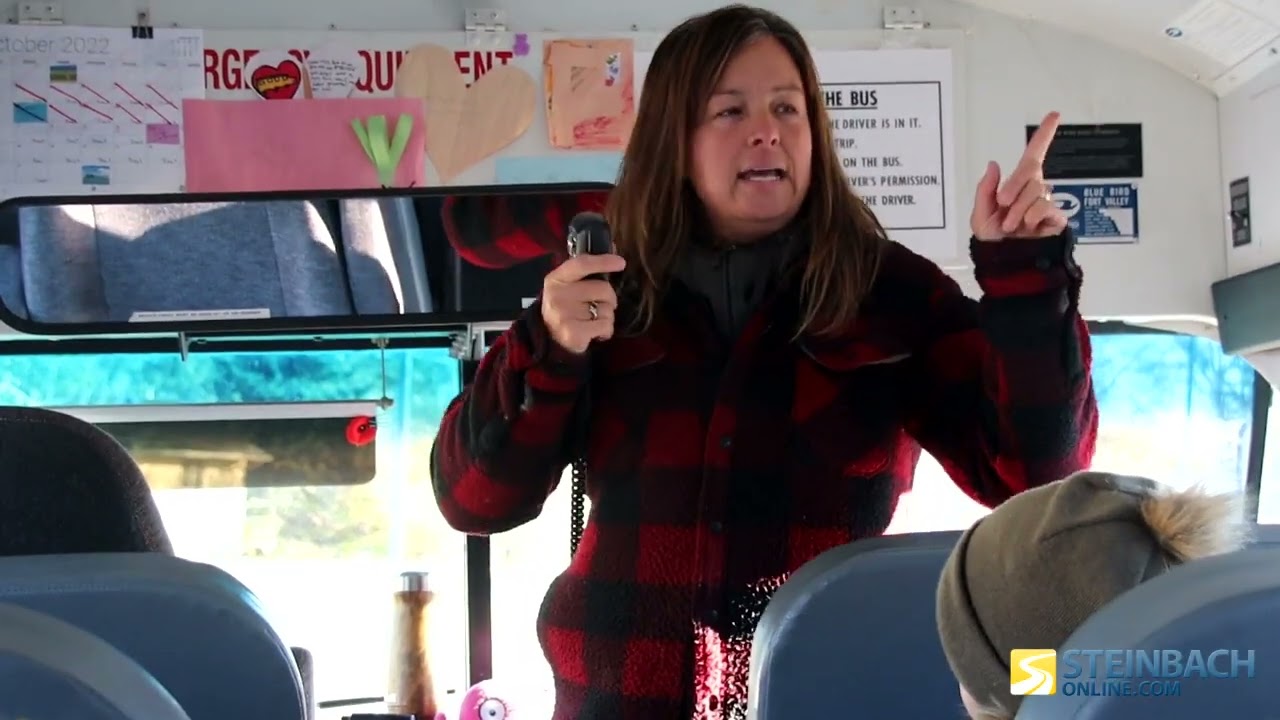 Practicing Bus Safety Drills