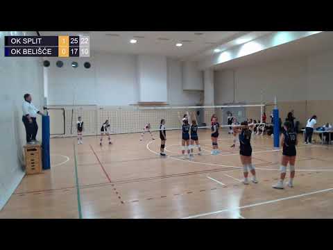 16.10.2021., PH ML. KADETKINJE, OD 1. DO 16. MJESTA, OK SPLIT - OK BELIŠĆE