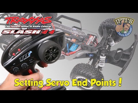 #09 Traxxas Slash 4X4 - Steering Upgrade Part 3/4 - Setting Servo End Points!