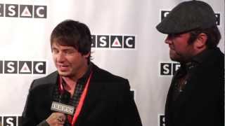 Jon Stone & Lee Brice on the Red Carpet at SESAC Awards
