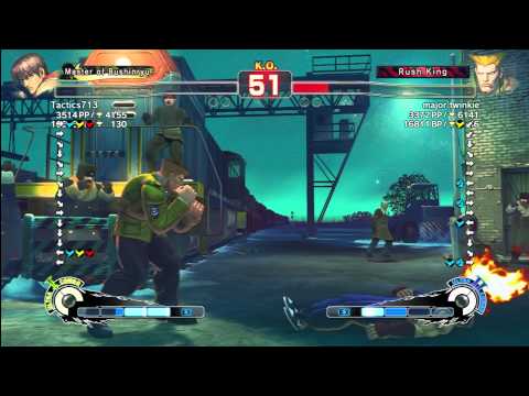 Tactics713 (Guy) vs Major Twinkie (Guile)