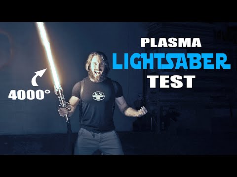 4000° PROTO-LIGHTSABER TEST (CUTS ANYTHING!)
