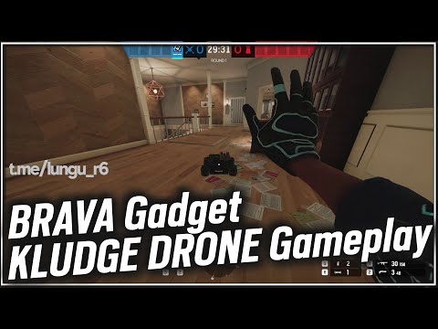 *NEW* Y8S1 Operator *BRAVA* Gameplay (Kludge Drone) - Rainbow Six Siege Commanding Force LEAKS