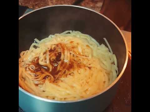 Breakfast with #BaYin Duck Flavor Noodles