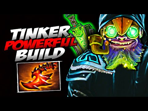 TOMLER TINKER -  31 KILLS STRONGEST BUILD | DOTA 2 7.30c | TINKER GAMEPLAY