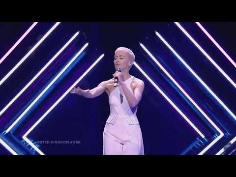Eurovision 2018 United Kingdom jimmy Jump