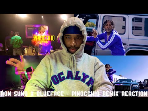 BLUEFACE CAN ACTUALLY RAP 🤯 Ron Suno Feat. Blueface - Pinocchio Remix | Crooklyn Reaction