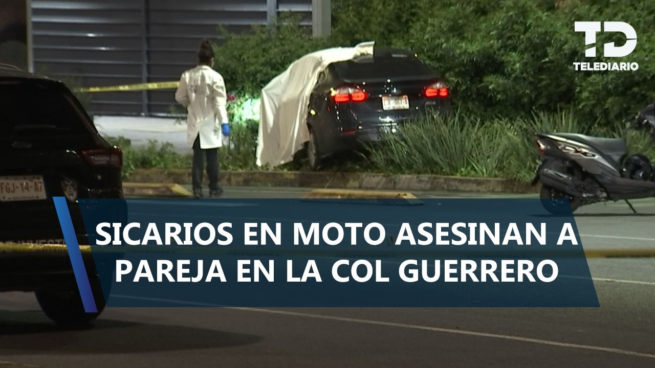 Pareja es asesinada a balazos dentro de su auto en la colonia Guerrero, CdMx