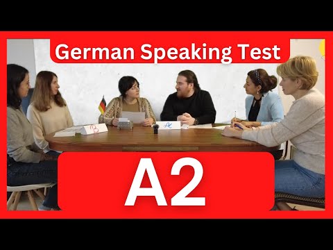 Mündliche Prüfung A2, German Speaking Test Level A2,   2023