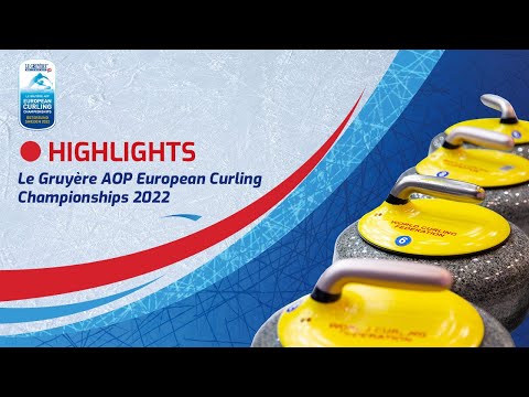 SWITZERLAND v DENMARK - Highlights - Le Gruyère AOP European Curling Championships 2022