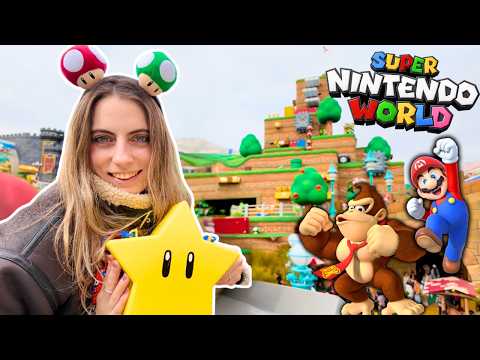 Guide to Super Nintendo World in Japan! (Ft. New DONKEY KONG Area)
