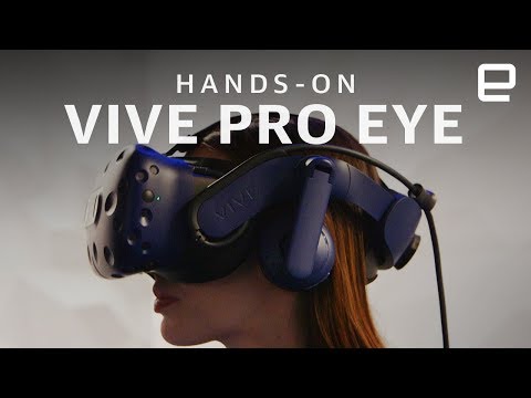 VR Headset HTC Vive Pro Eye MFR 99HARJ000-00 Virtual Reality VR Headset HTC Vive Pro Eye MFR 99HARJ000-00 Virtual Reality