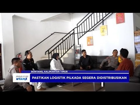 KAPOLRES BONTANG PASTIKAN KEAMANAN LOGISTIK PILKADA 2024