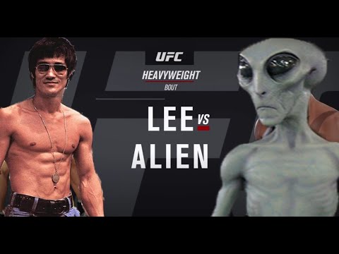 🐲 Bruce Lee  vs. Wild Alien (EA Sports UFC 3)