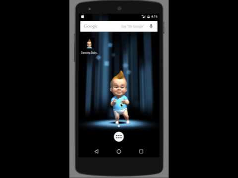 Dancing Baby Live Wallpaper Video