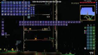 [테라리아] 두 남자의 생존살이 크툴루의눈 보스 잡자