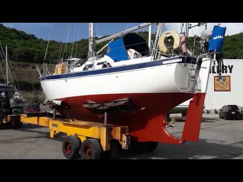 Fathom launch Clarkes Court Boatyard October 2019