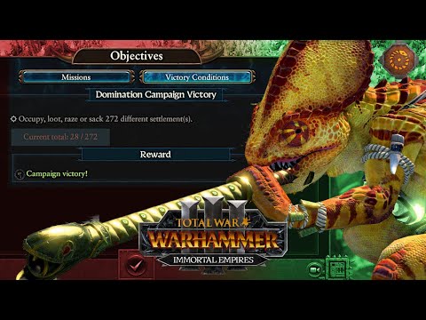 Oxyotl Campaign Victory Rewards - Warhammer 3 Ghosts of Pahuax Immortal Empires