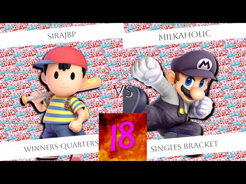 CenCal Clash 18 - Winner's Quarters - SirajBP (Ness) vs Milkaholic (Mario)