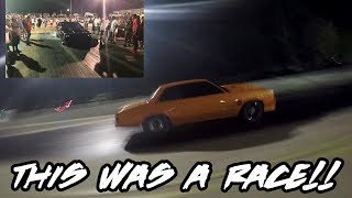 THIS IS WHAT YOU CALL A RACE RIGHT HERE!! SICK GRUDGE RACE! PERCOCET MALIBU VS D TRAIN!