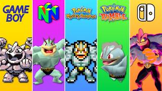 Evolution of Machamp in Pokémon Games (1996 - 2026)