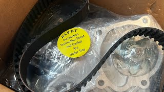91 Ford Probe 2.2 GL timing belt, water pump, oil pump PART ONE