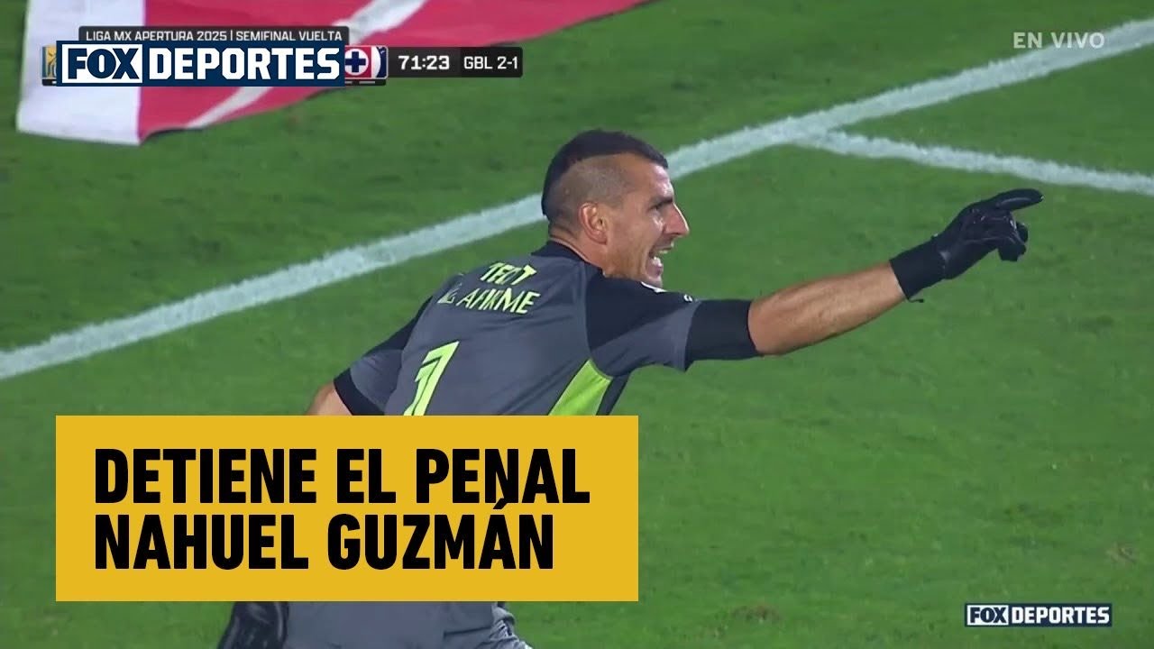 ✋😤 DETIENE EL PENAL Nahuel Guzmán | Tigres 1-0 Cruz Azul | Semifinal Vuelta | Liga MX