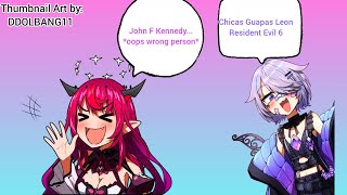 Hilarious Shenanigan with Bijou and IRyS in Resident Evil 6 [hololive en]