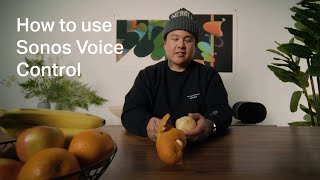 Sonos How to use Sonos Voice Control