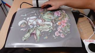 Lesson 1.7: Step by Step: How to Put an Image onto a Shirt (DTF Printing)