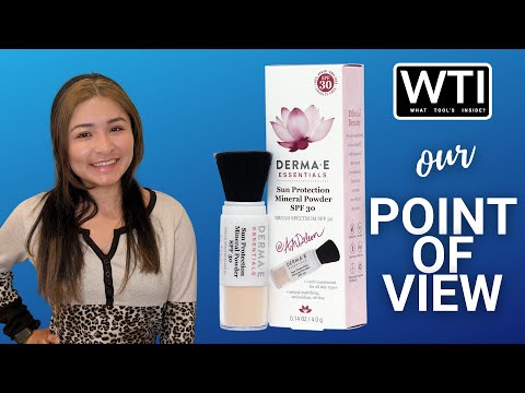 DERMA E Sun Protection Mineral Powder - WTI product video review