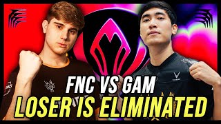 IF FNATIC LOSES THEY'RE ELIMINATED  - FNC vs GAM | MSI 2024 w/ The Boys